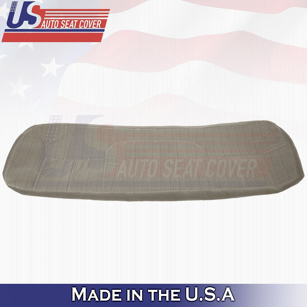 1995 to 2000 Fits GMC Sierra 1500 2500 Rear Bench Bottom Cloth Seat Cover Tan