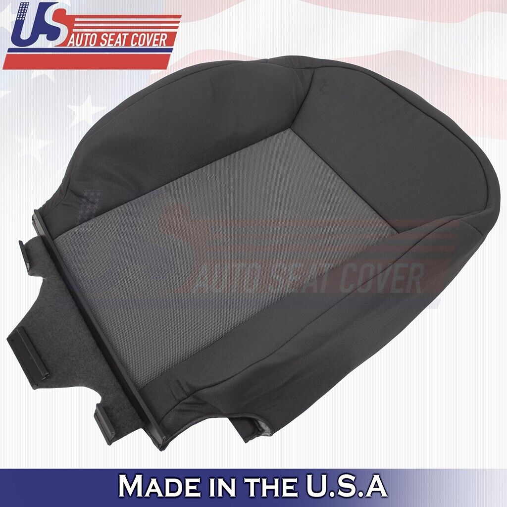 2020 2021 2022 For Ram ProMaster City Van Driver Upper Cloth Seat Cover Black