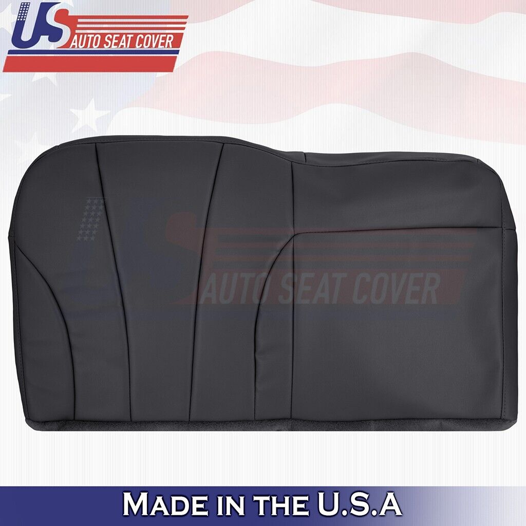 1999 2000 For Chevy Silverado WT Rear Set Bottoms Vinyl Cover Dark Graphite