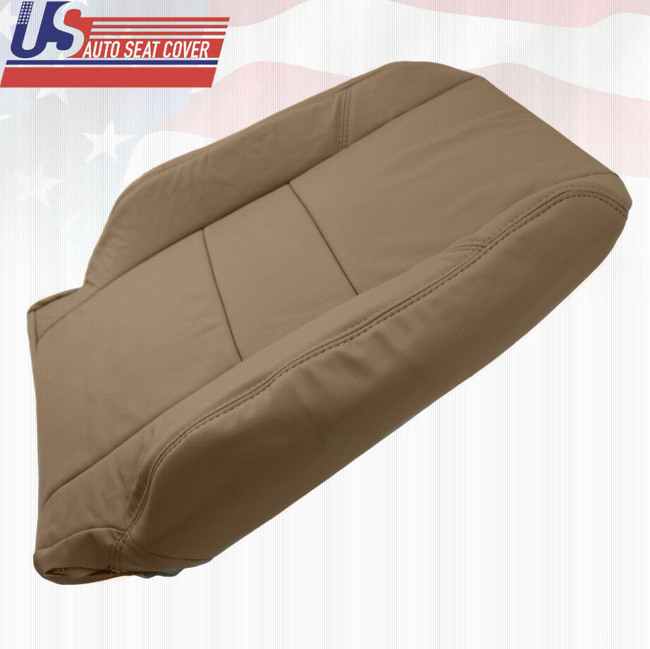 Front Top Seat Cover Tan VINYL Fits for 2006 TOYOTA TUNDRA SEQUOIA