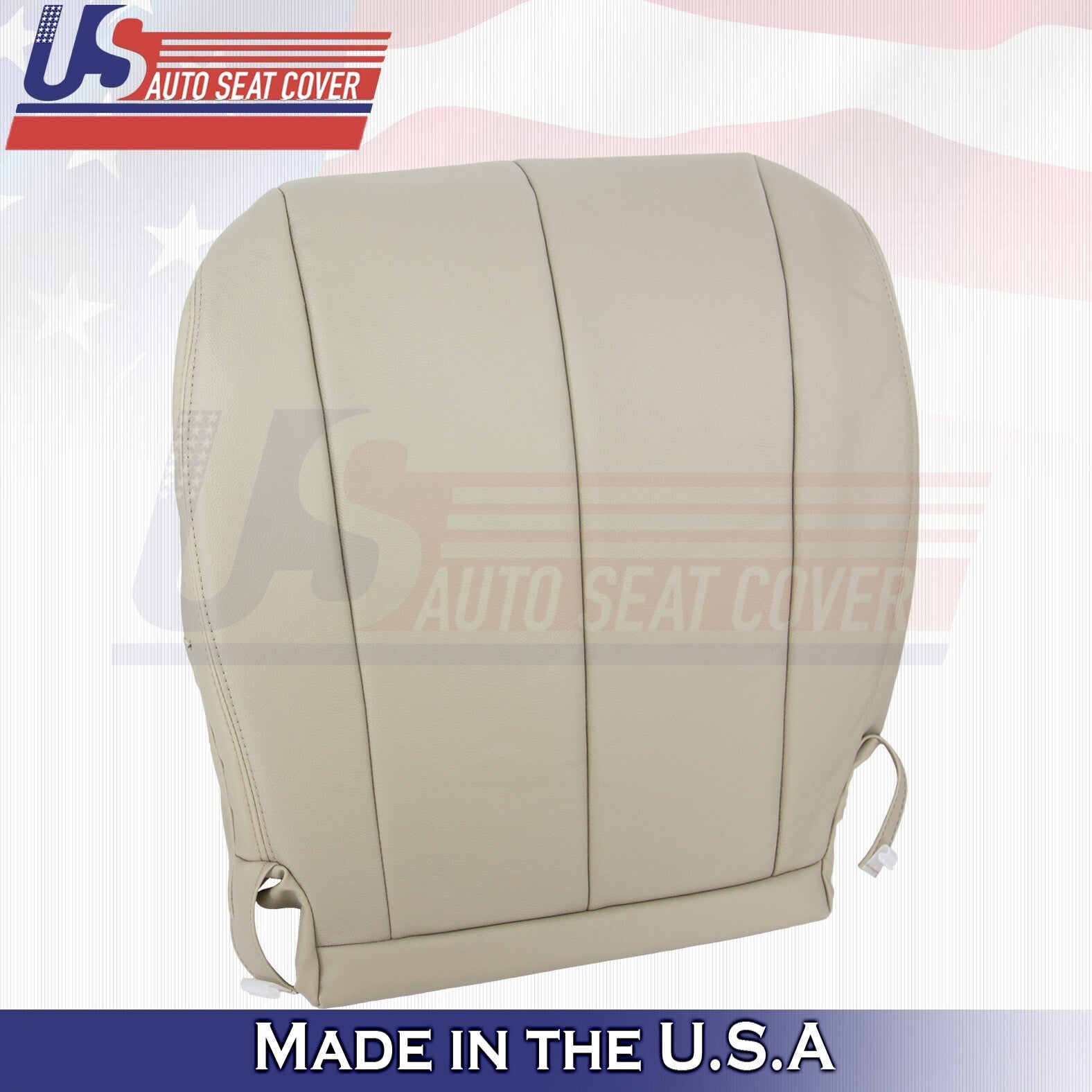 2011 to 2014 Fits Toyota Sienna Driver & Passenger Bottoms Leather Cover Tan