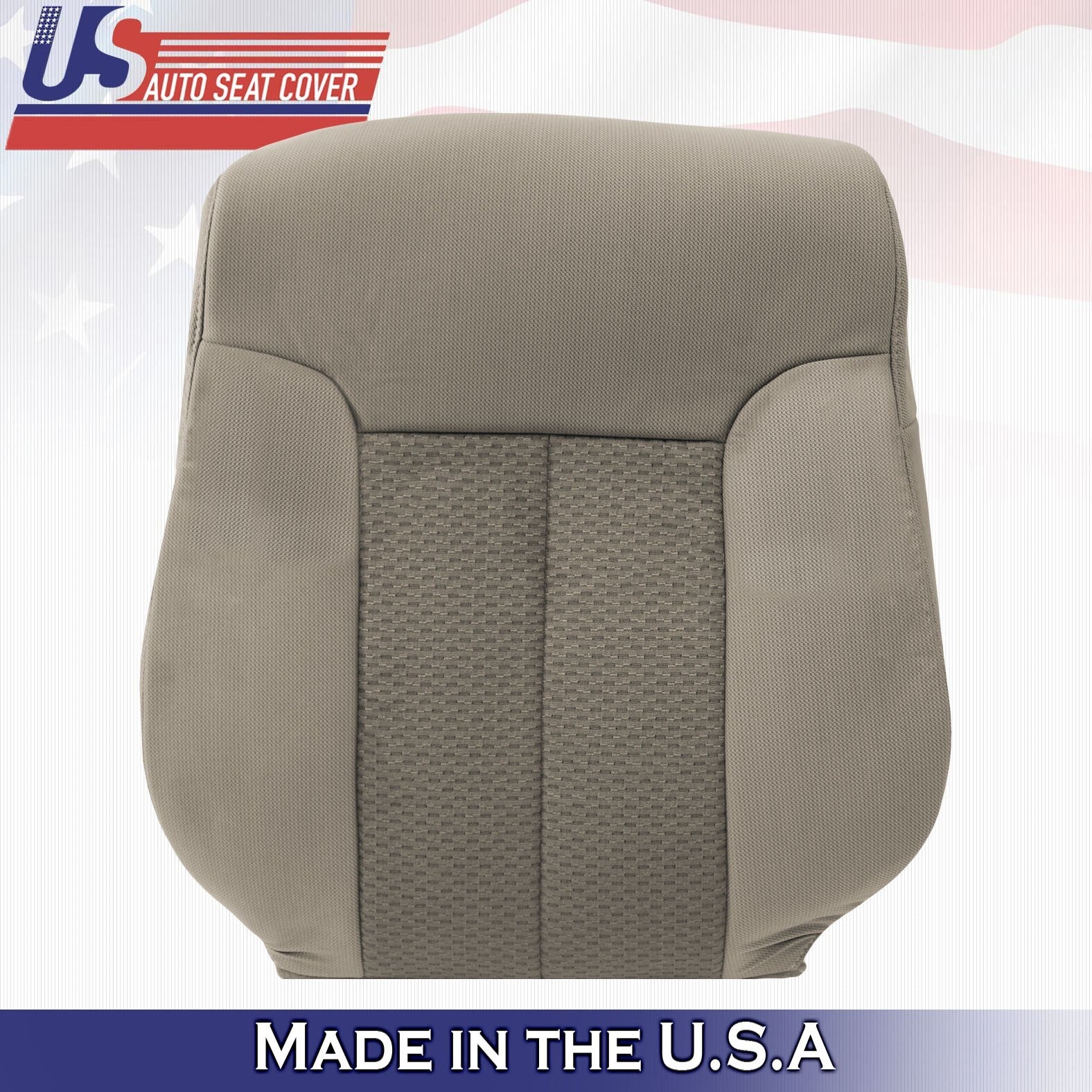 2011 2012 2013 2014 FITS Ford F150 PASSENGER Top Cloth Seat Cover Adobe Tan