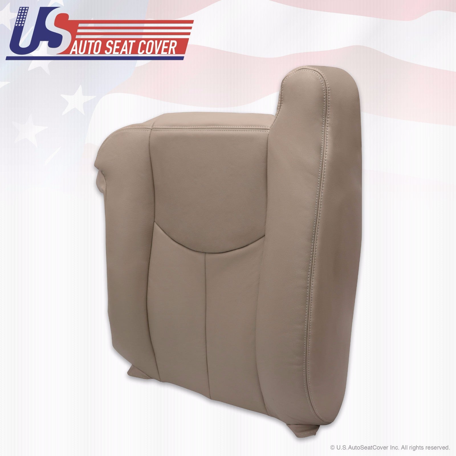 2003 To 06 GMC Sierra 1500 2500 3500 HD Upholstery leather seat cover Tan