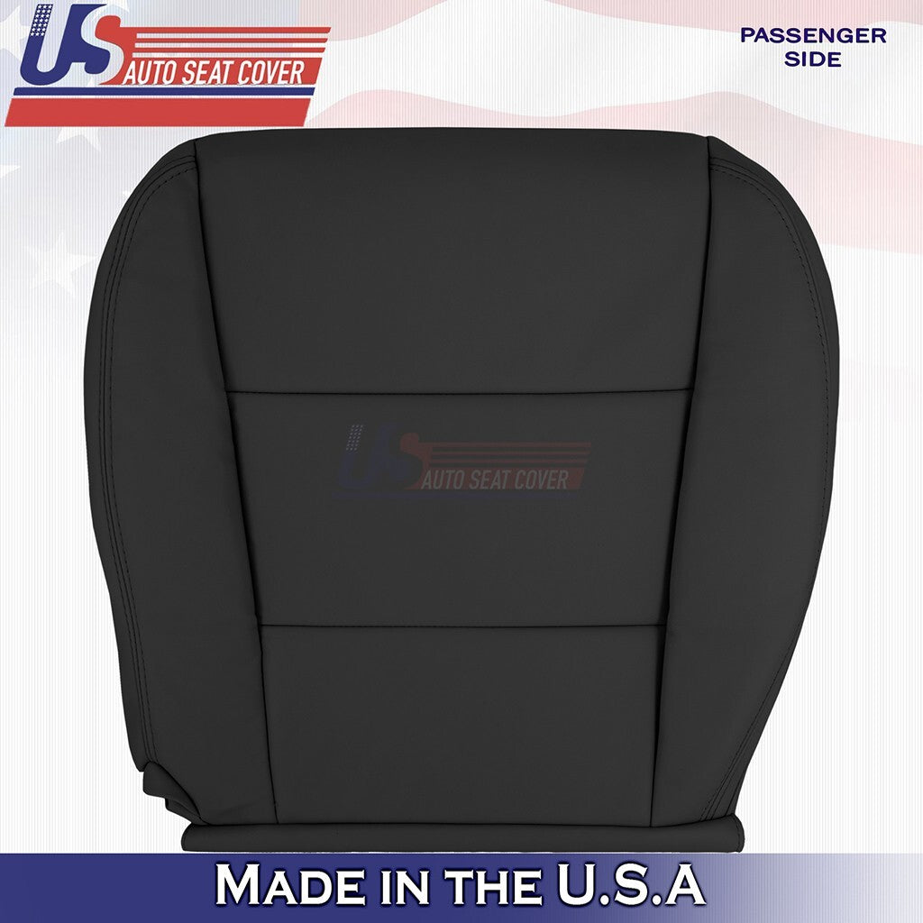 2013 to 2018 For Toyota Avalon XLE Passenger Bottom Leather Seat Cover Black