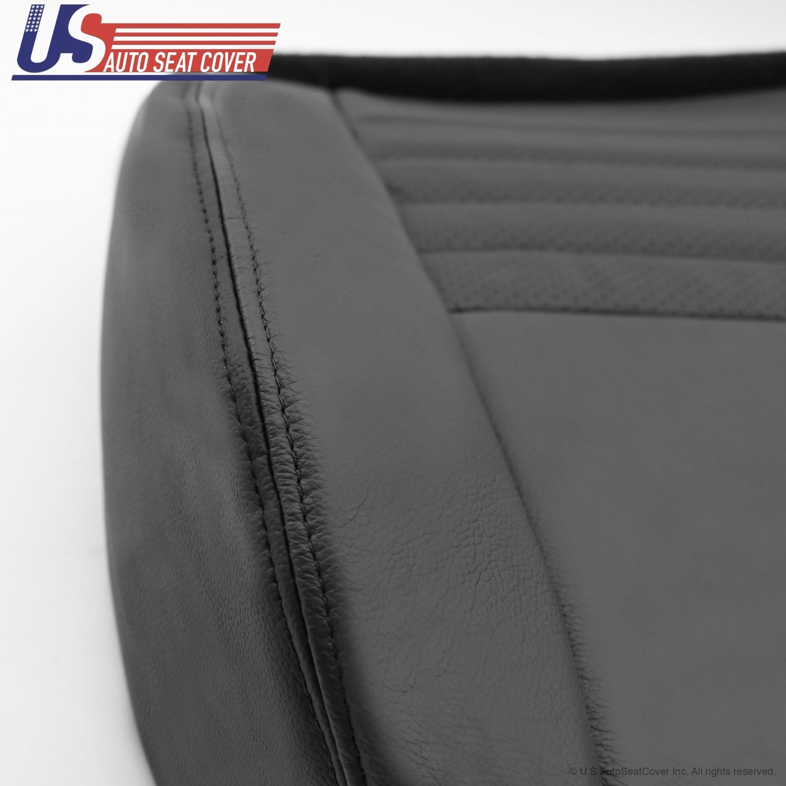 1999 2000 2002 2003 2004 Ford Mustang GT V8 Left Driver Bottom Seat-Cover Black