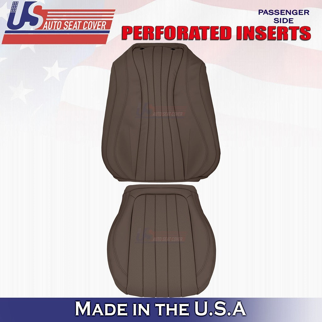 2017 to 2020 For Mercedes Benz Front Set Tops &Bottoms Synth Leather Cover Brown