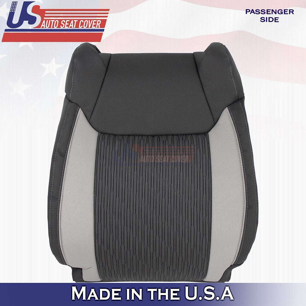 2017 2018 2019 2020 2021 For Toyota Tundra Passenger Top Cloth Cover 2Tone Black