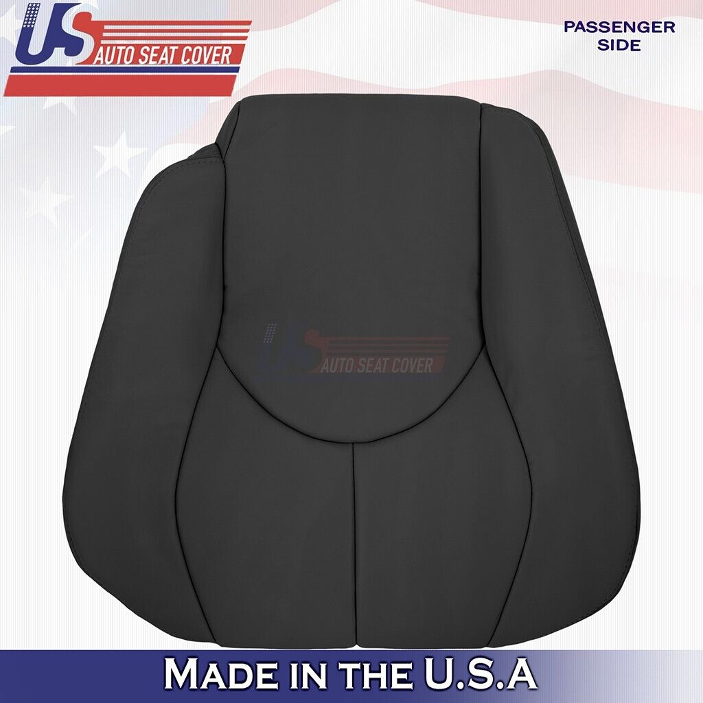 Passenger Top Leather Seat Cover Black For 1999 to 2002 Mercedes Benz SL320