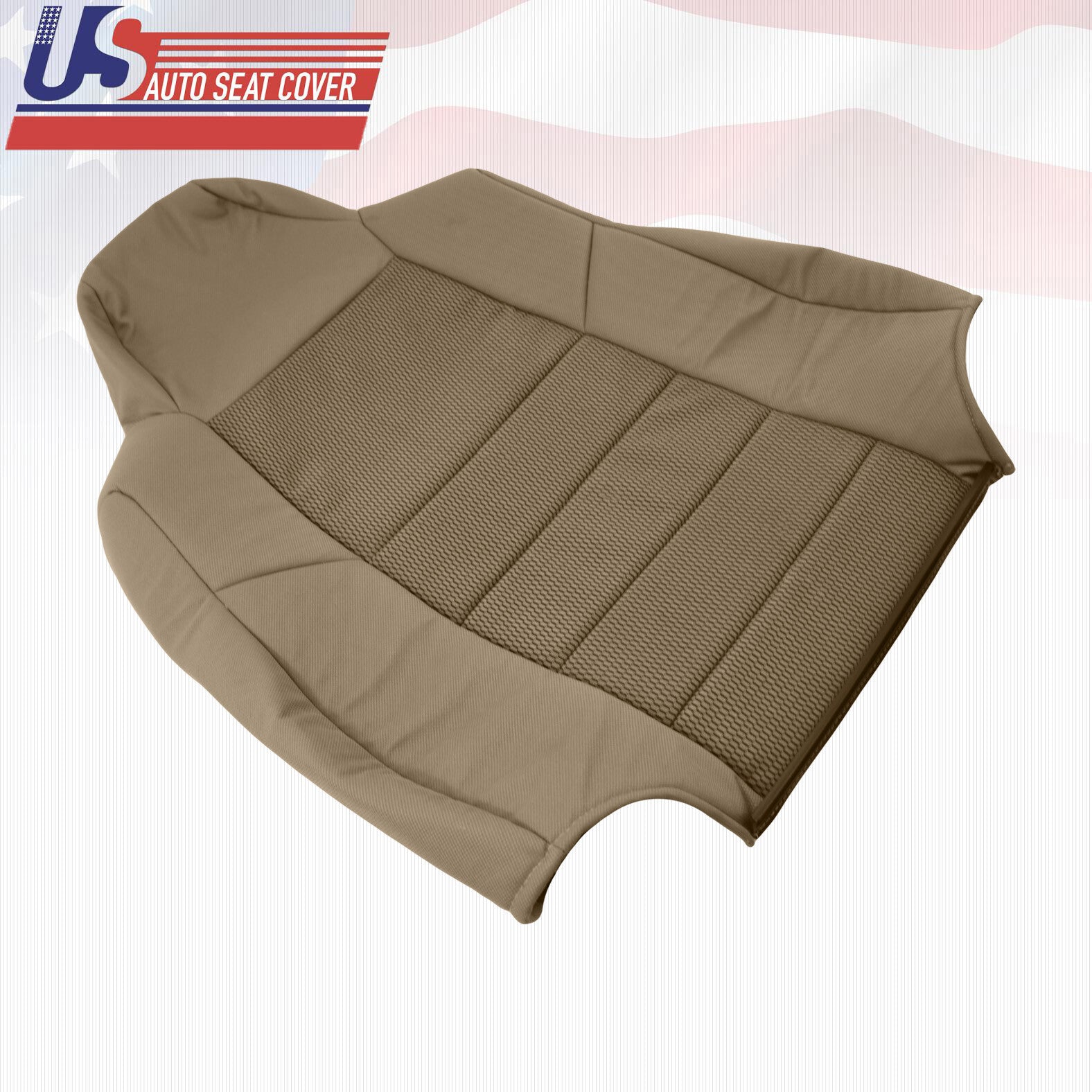 2003 2004 2005 Ford F250 F350 Driver Top Cloth Seat Cover Pebble Tan