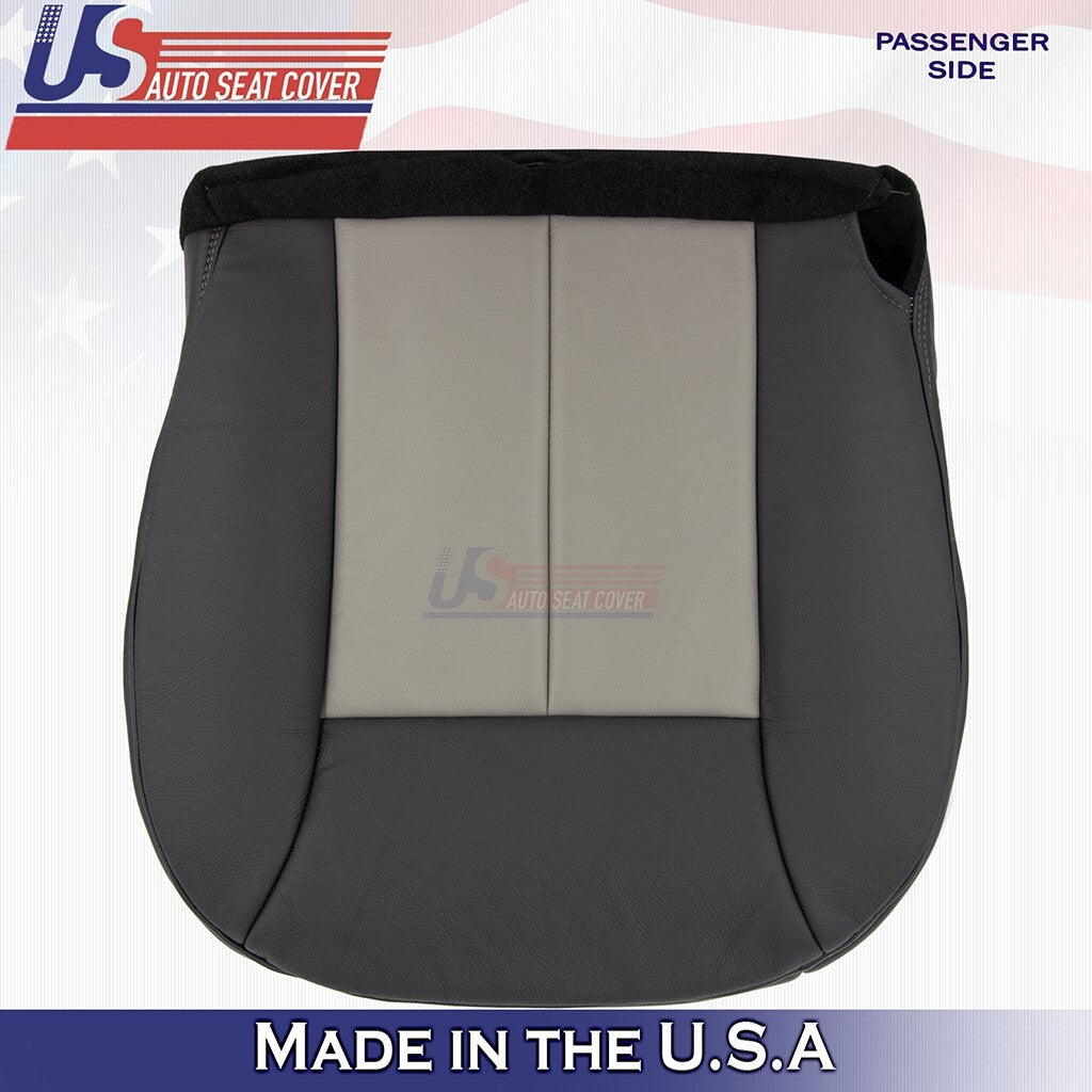 2002 to 2004 For Jeep Grand Cherokee Front Set Bottoms Leather Cover 2Tone Gray