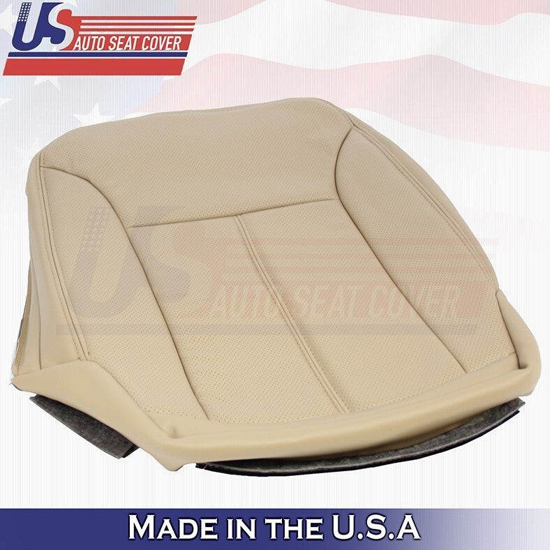 2007 to 2012 For Mercedes GL450 Front Driver Side Bottom Leather Seat Cover Tan