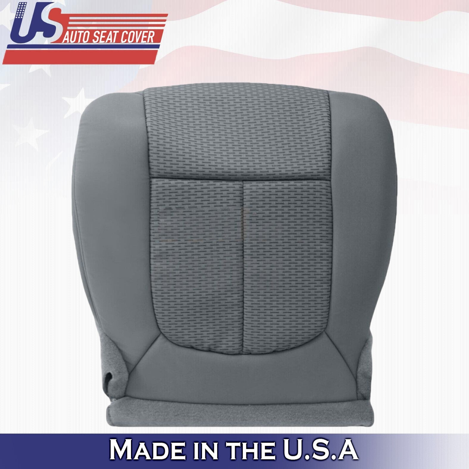 2013 2014 For Ford F250 F350 XLT Driver & Passenger 2x Bottom Cloth Covers Gray