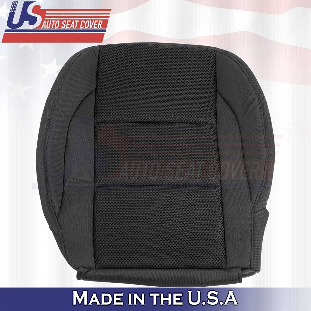 For 2007 to 2015 Nissan Armada Driver Left bottom Cloth seat cover BLACK