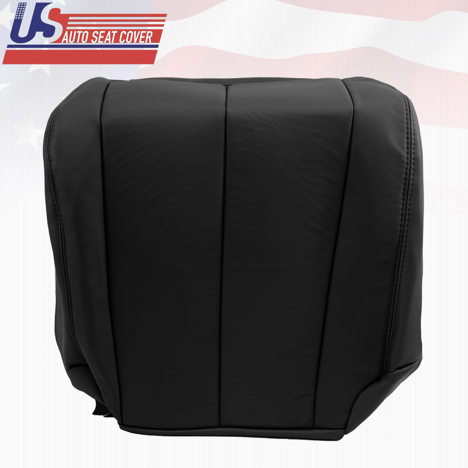 2003 - 2007 Driver & Passenger Bottom Leather Seat Cover Black For Nissan Murano