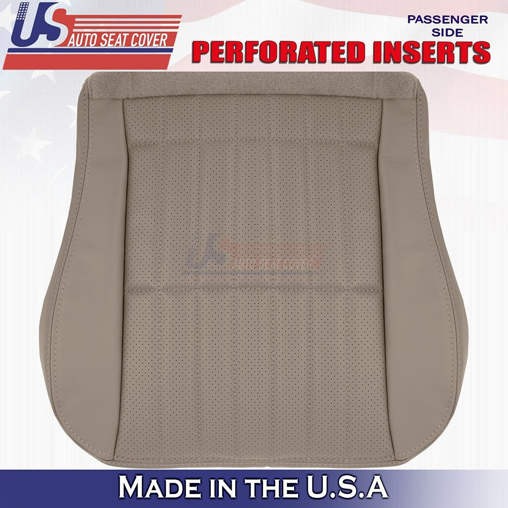 1997 to 2002 For Chevy Camaro Driver & Passenger Bottoms-Tops Leather Cover Tan