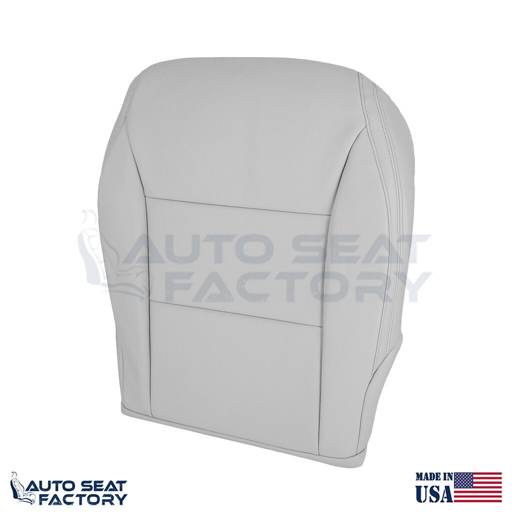 Replacement Fits 2014 2015 Mercedes Benz CLA Driver Bottom Gray Vinyl Seat Cover