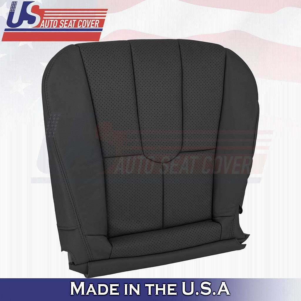 2003 2004 2005 Fits Infiniti G35 Coupe Front Set 2x Bottoms Leather Cover Black
