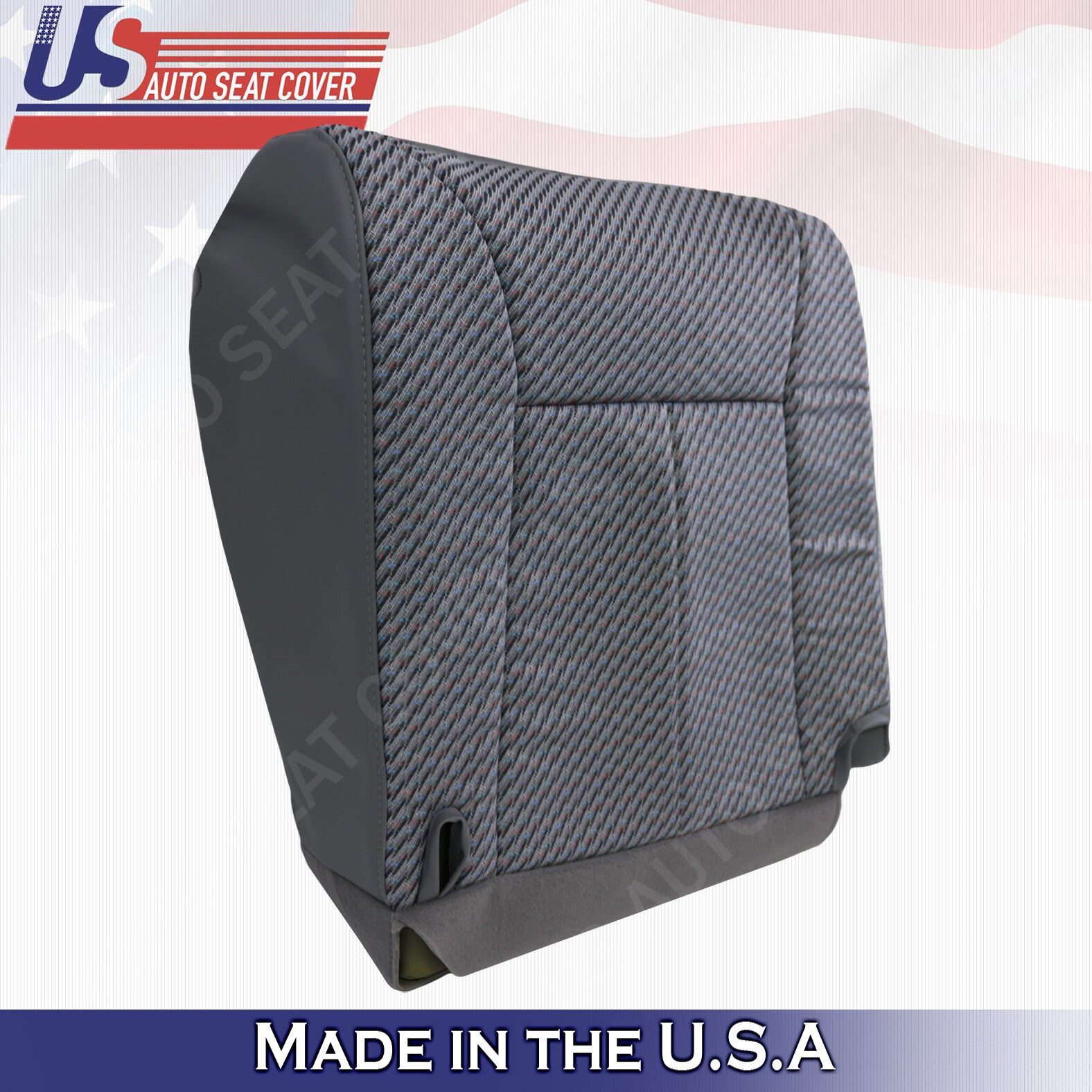 For Dodge Ram 1500 2500 3500 WT PASSENGER Bottom Cloth Cover Dk Gray 1998-2002