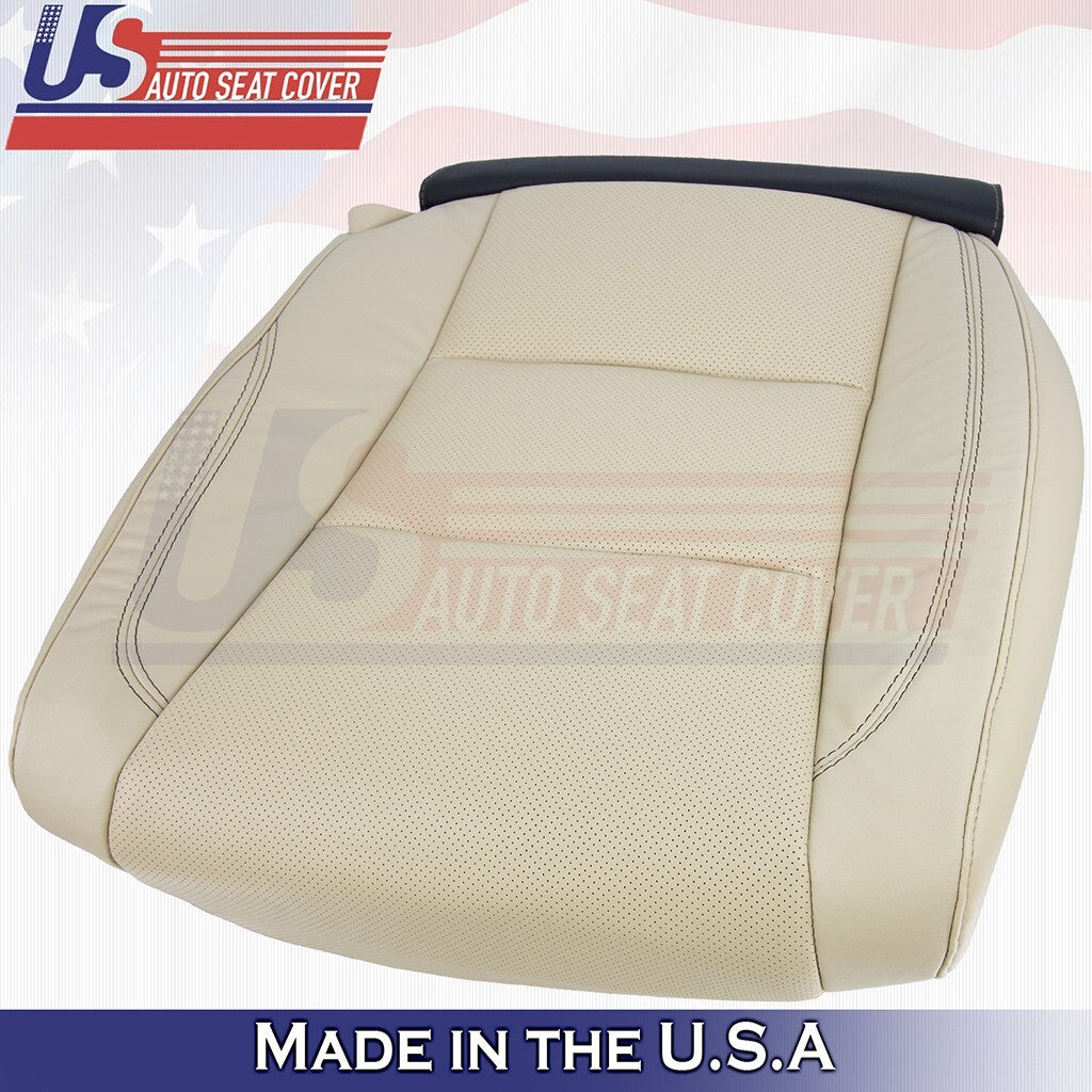 2017 2018 For Toyota Avalon Limited Front Set Bottoms Leather Seat Cover Tan