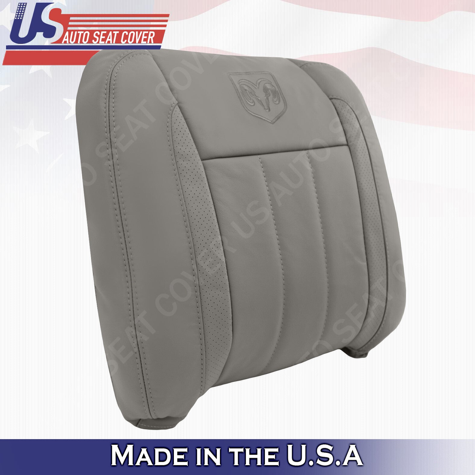 RIGHT TOP LEATHER Seat Covers Khaki 2006 2007 2008 2009 For Dodge Ram Laramie