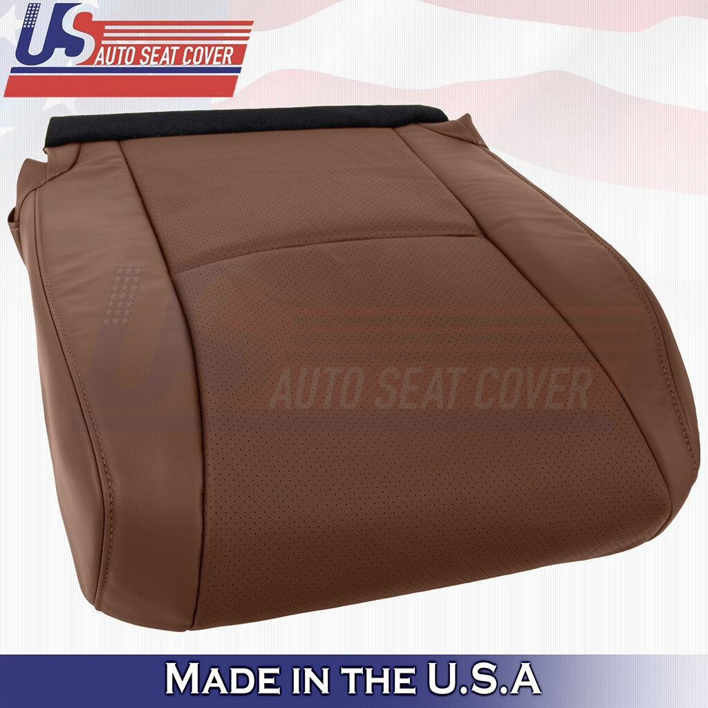 2013 2014 2015 Fits Lexus RX450h Passenger Bottom-Top Perf Leather Cover Saddle