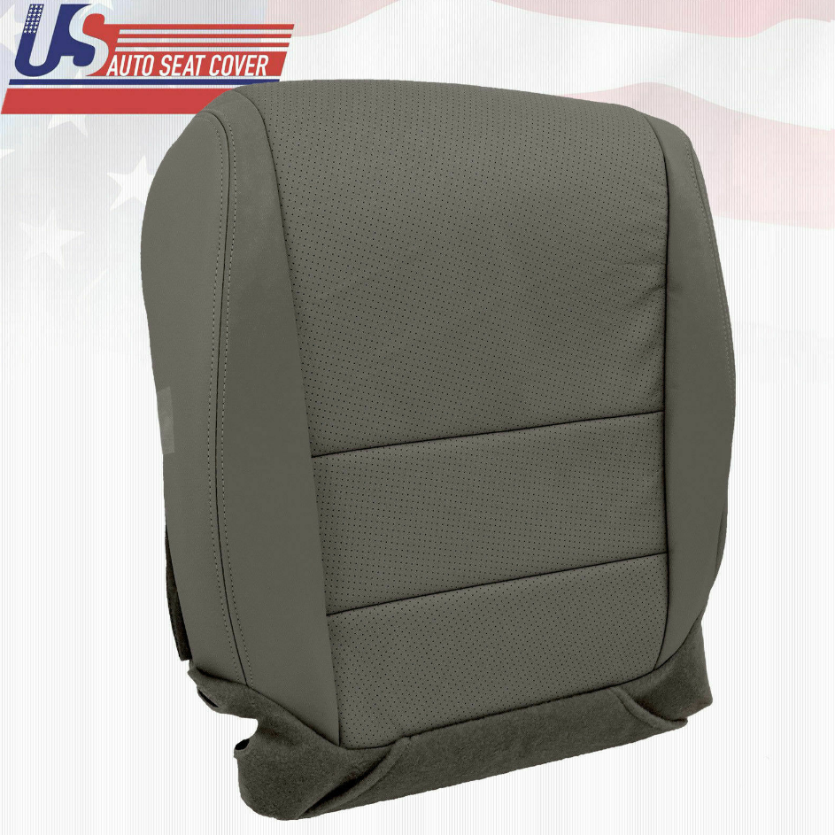 2004 2005 2006 Passenger Bottom QUARTZ GRY Leather Perforated Cover for Acura TL