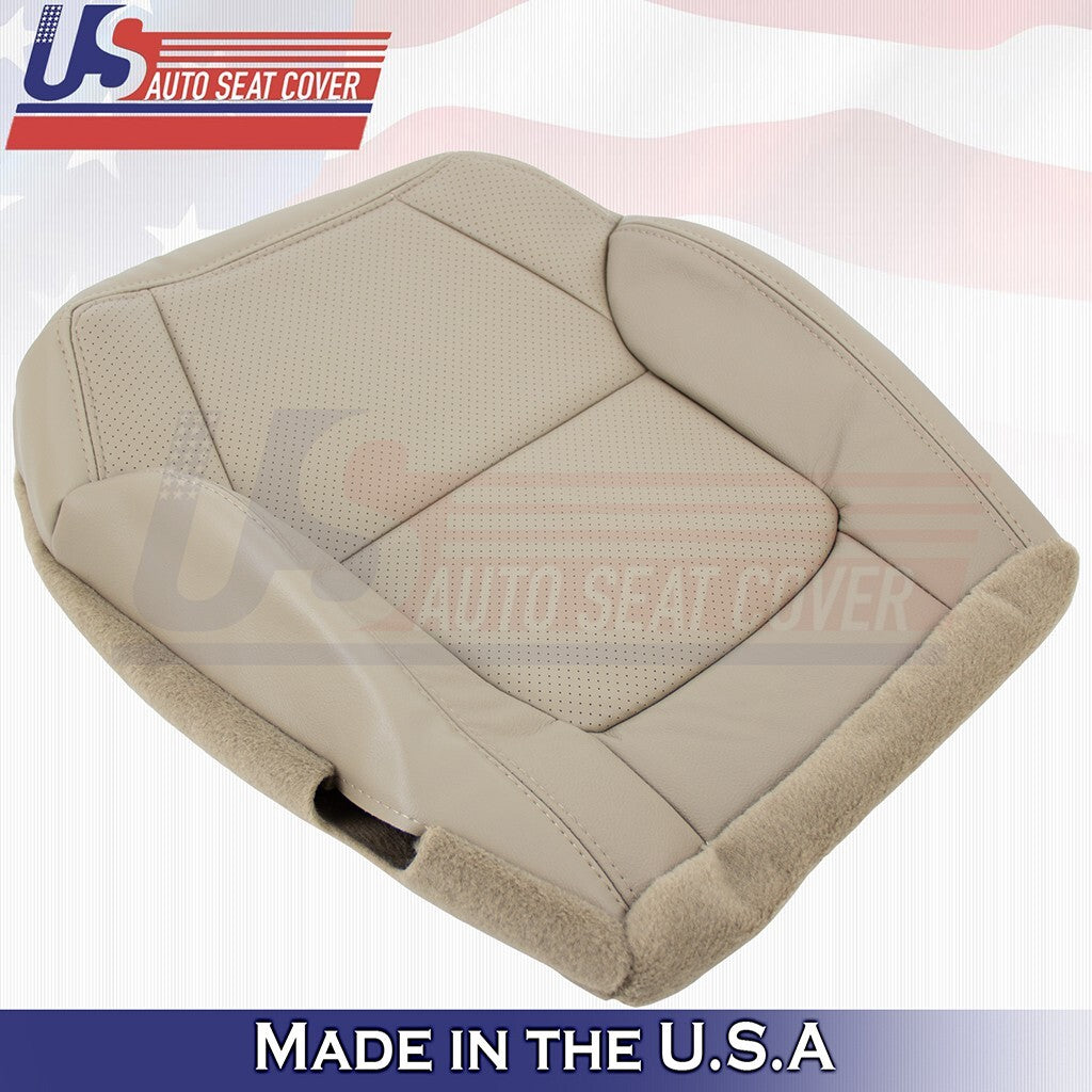 2001 2002 2003 For Acura CL Type-S Passenger Bottom Perforated Leather Cover Tan