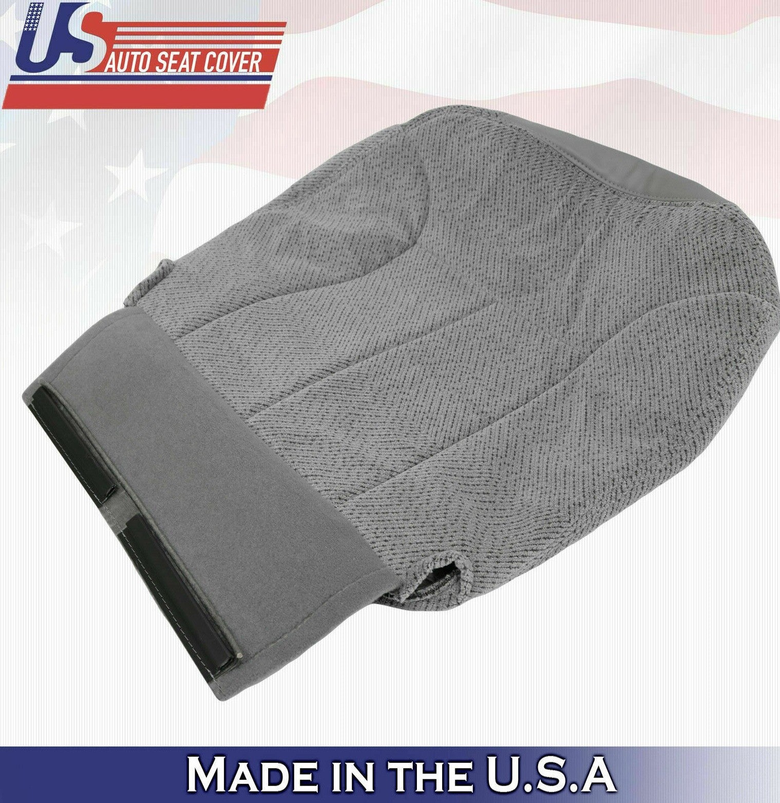 1995 to 1999 For Chevy Silverado Passenger side Bottom Cloth Seat Cover in Gray