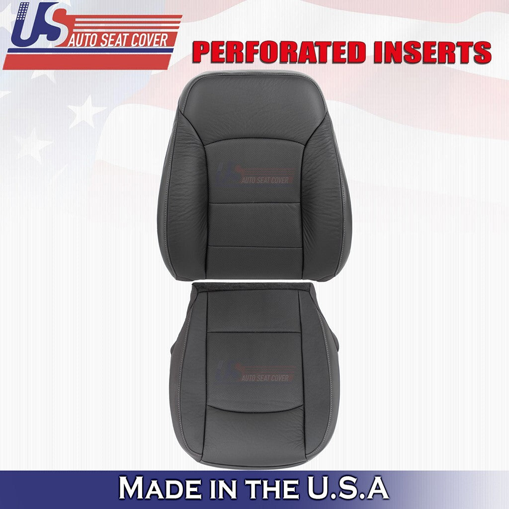2016 2017 2018 2019 2020 Fits Chevy Malibu Driver Bottom Top Leather Cover Black