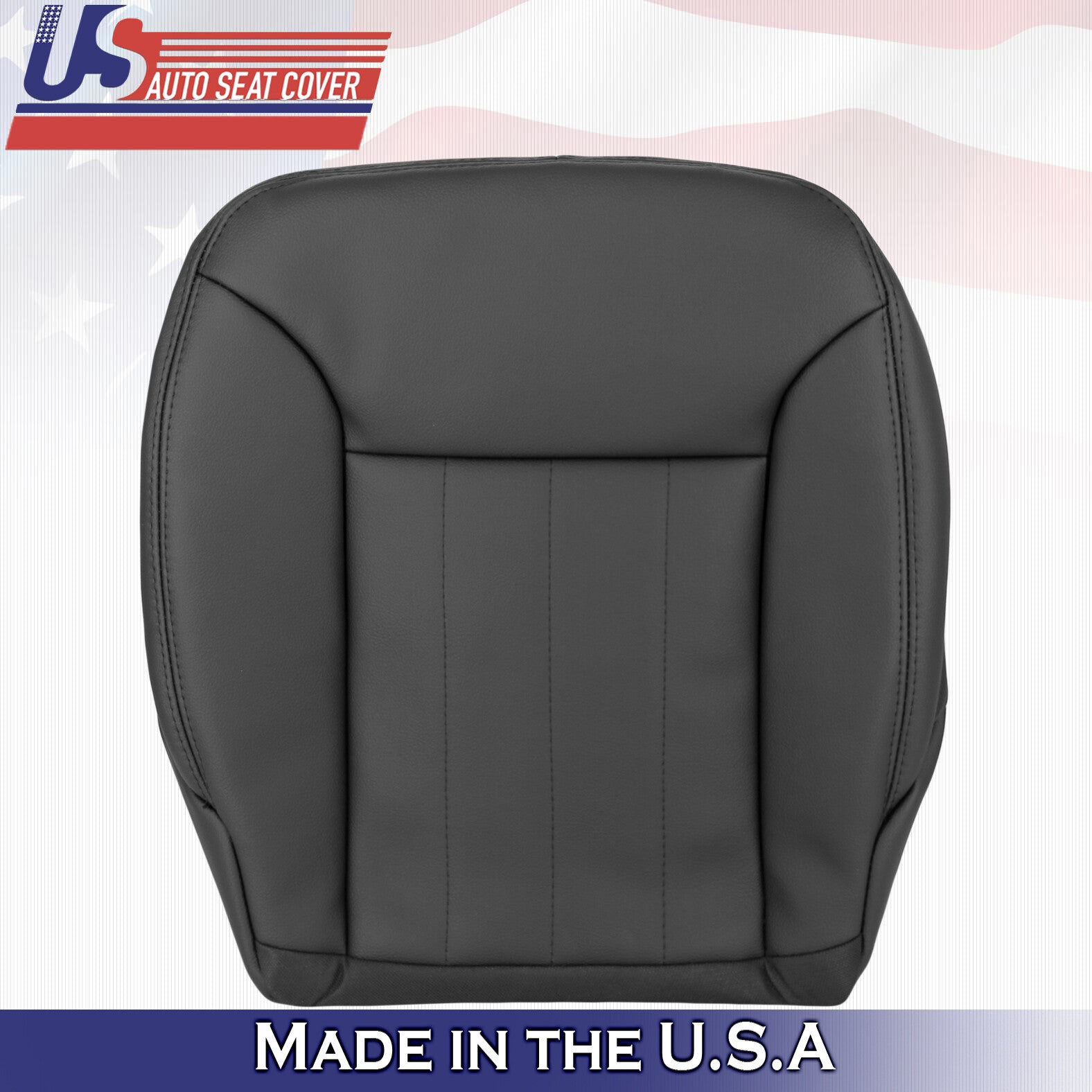 2006 to 2008 For Mercedes Benz ML350 Driver Passenger Bottom Leather Covers BLK
