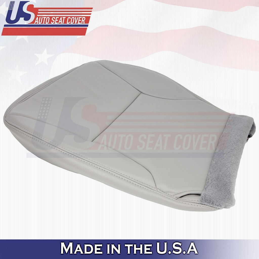 Driver Bottom Leather Seat Cover Graphite Gray Fits 1997, 1998 Ford F150 Lariat