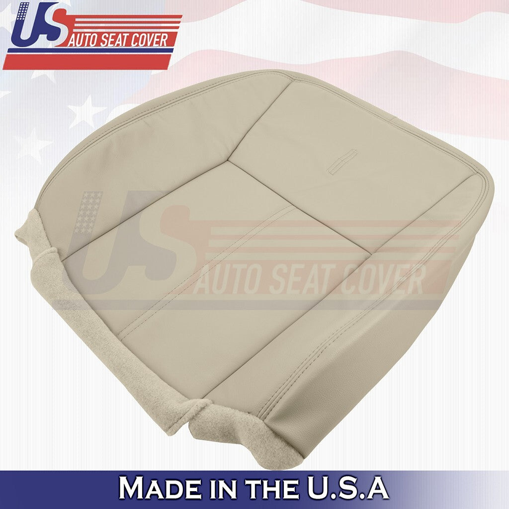 2003-2011 Fits Lincoln Town Car Driver Passenger Tops Bottoms Leather Cover Tan