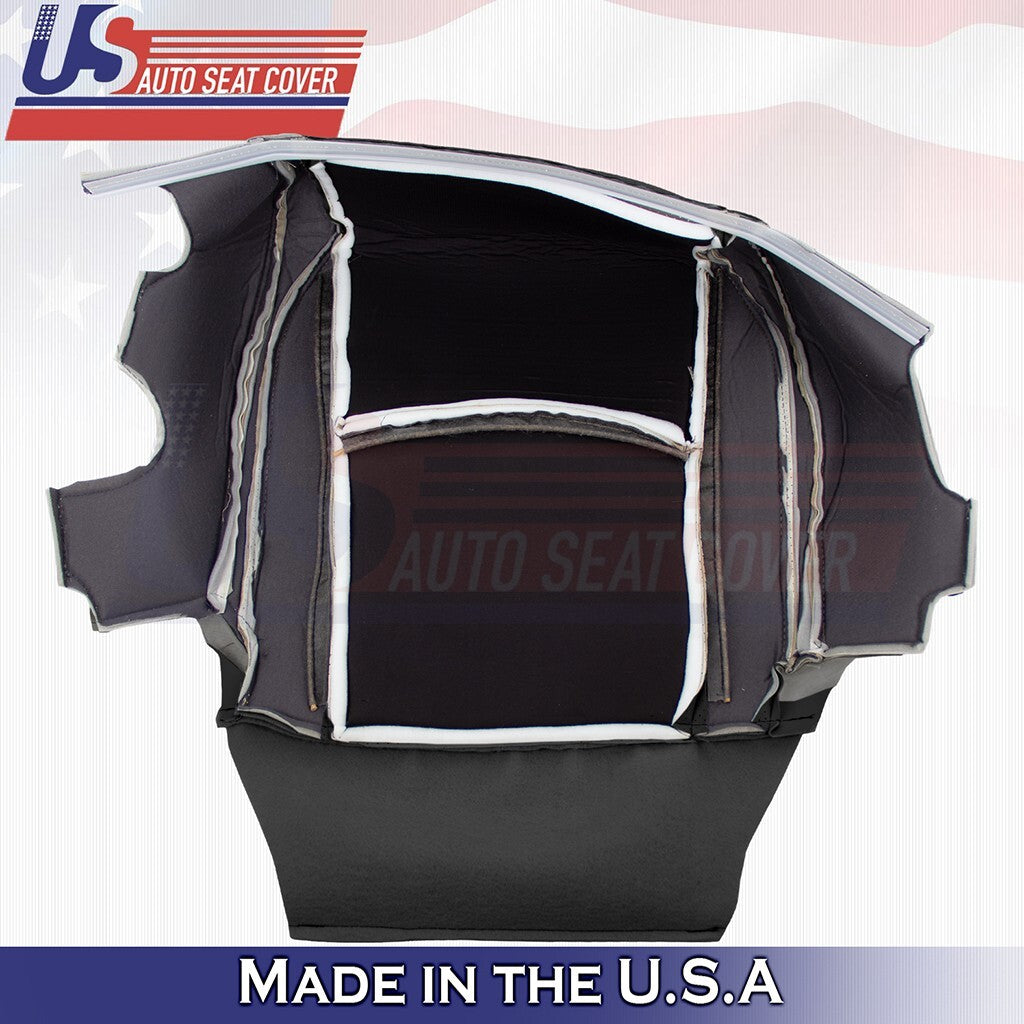 2003 to 2009 Fits Lexus RX350 Passenger Bottom Synthe Leather Perf Cover Black
