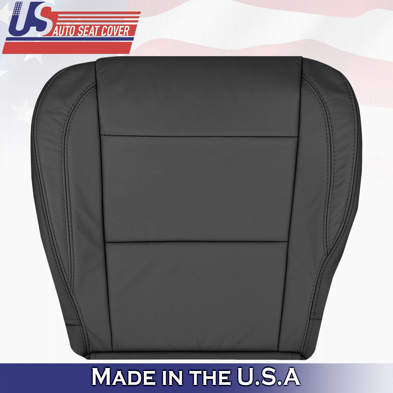 2004 - 2010 For Infinity QX56 Driver & Passenger 2x Bottom Leather Covers Black