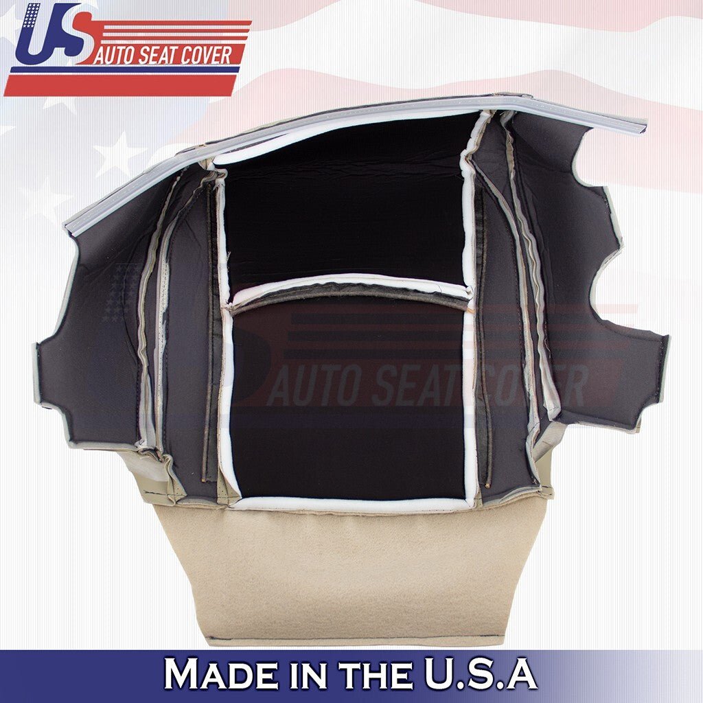 2003 to 2009 For Lexus RX350 Driver Top& Bottom Synth Leather Perf Cover Tan