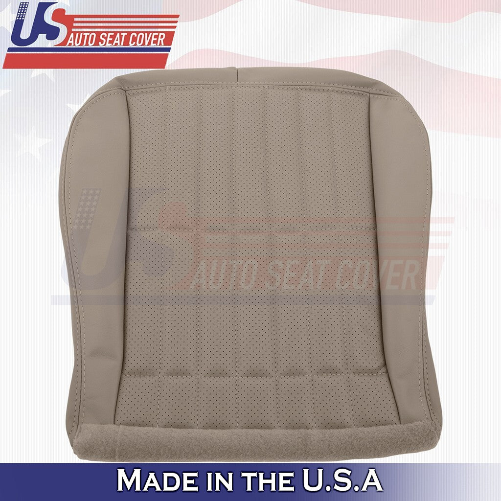 1997 to 2002 For Chevy Camaro Passenger Bottom Perforated Leather Cover Tan