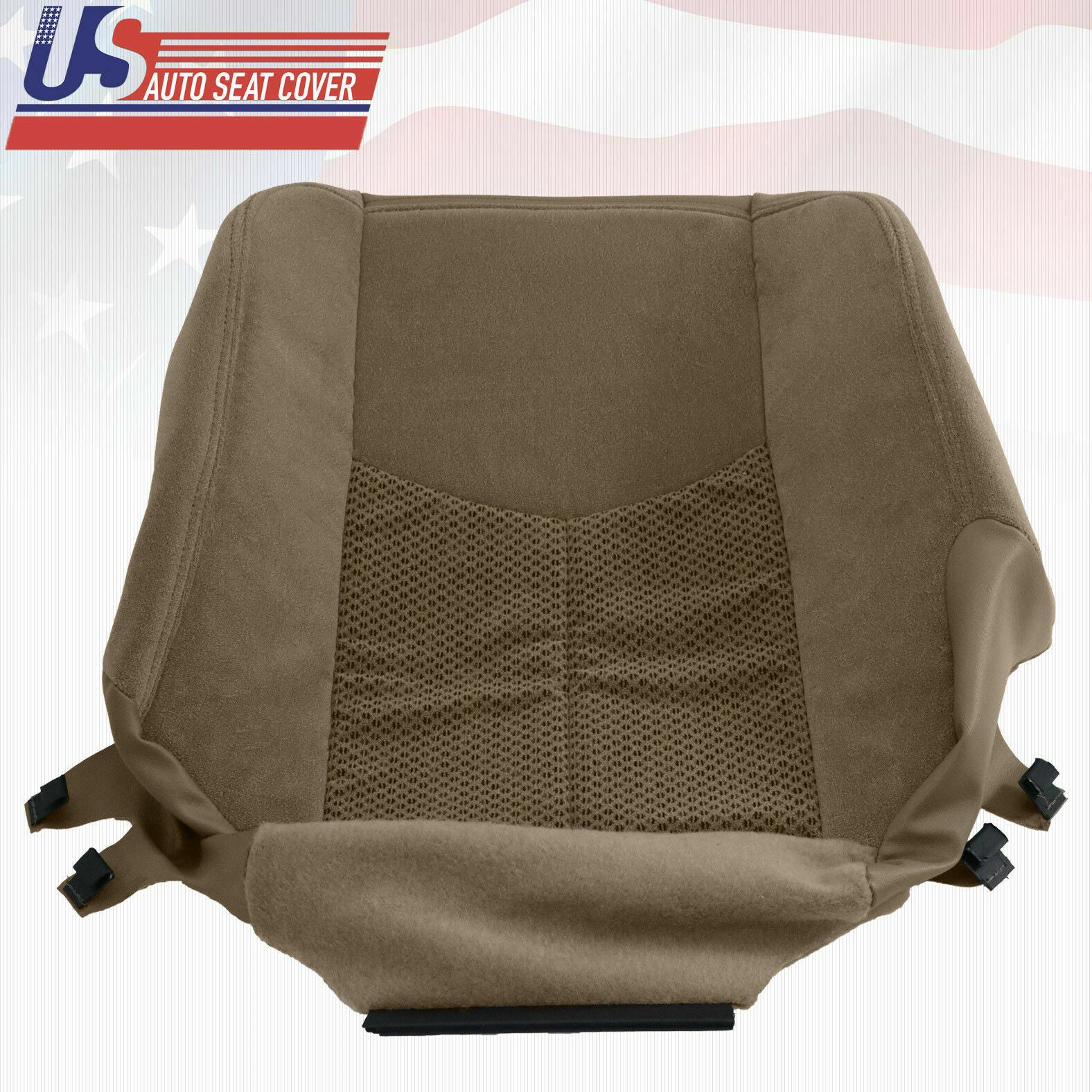 2003 2004 Chevy Silverado 2500 2500HD Driver Bottom Replacement Cloth Cover Tan