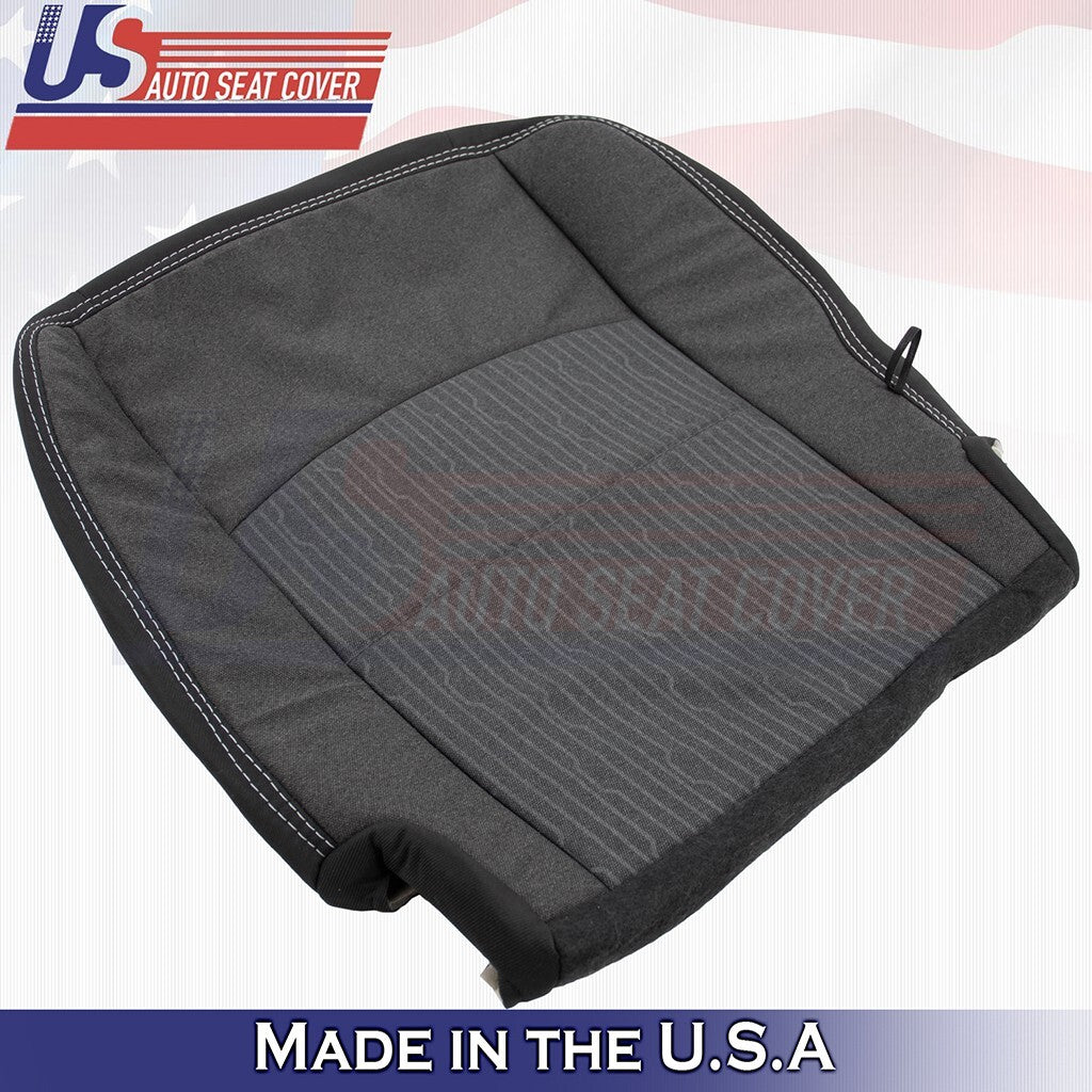 2021 2022 Fits Dodge Ram 1500 Driver Bottom Seat Cloth Cover Diesel Gray
