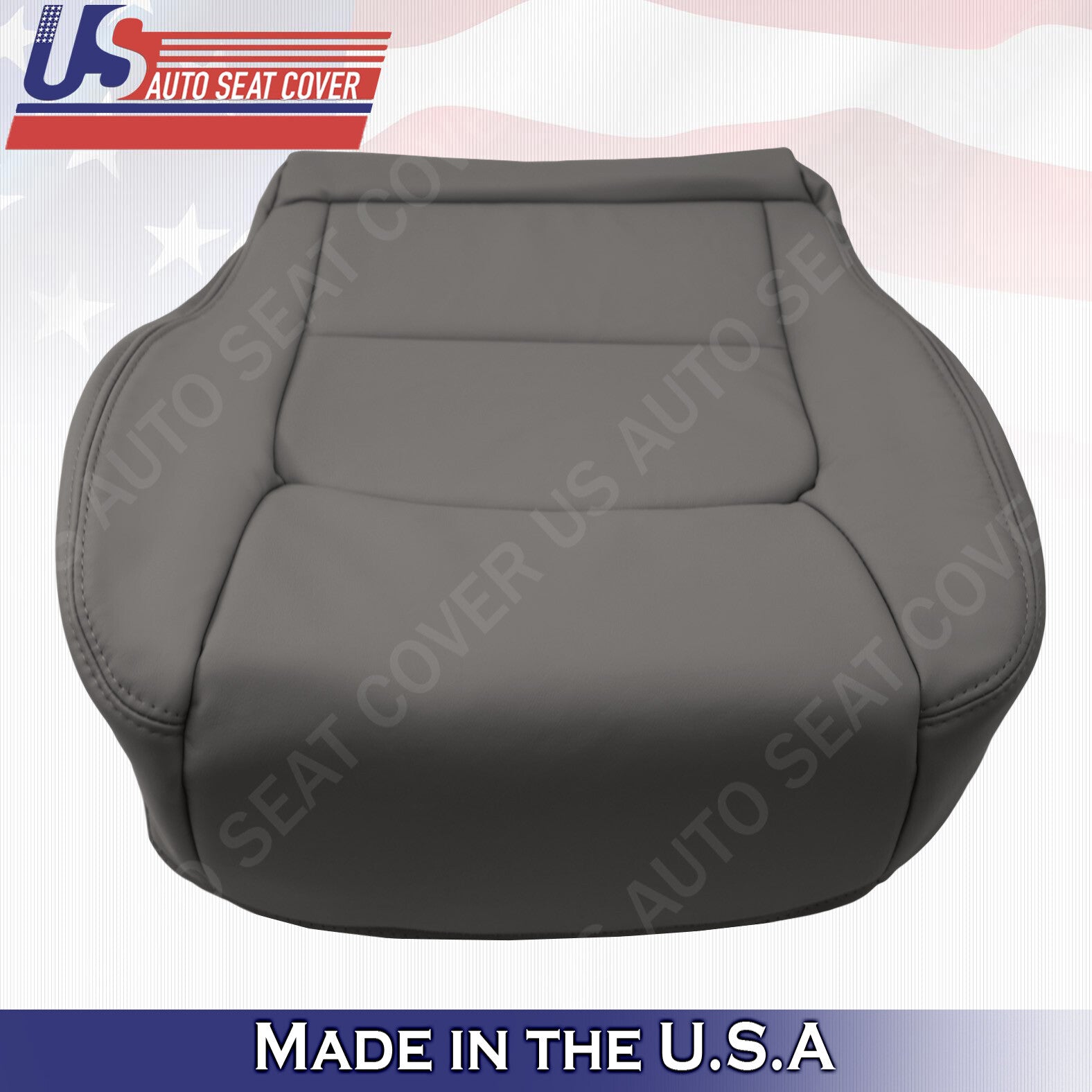 Fits Lexus 1998 to 2007 LX470 Safari Roof Rack Driver Bottom Leather Cover Gray