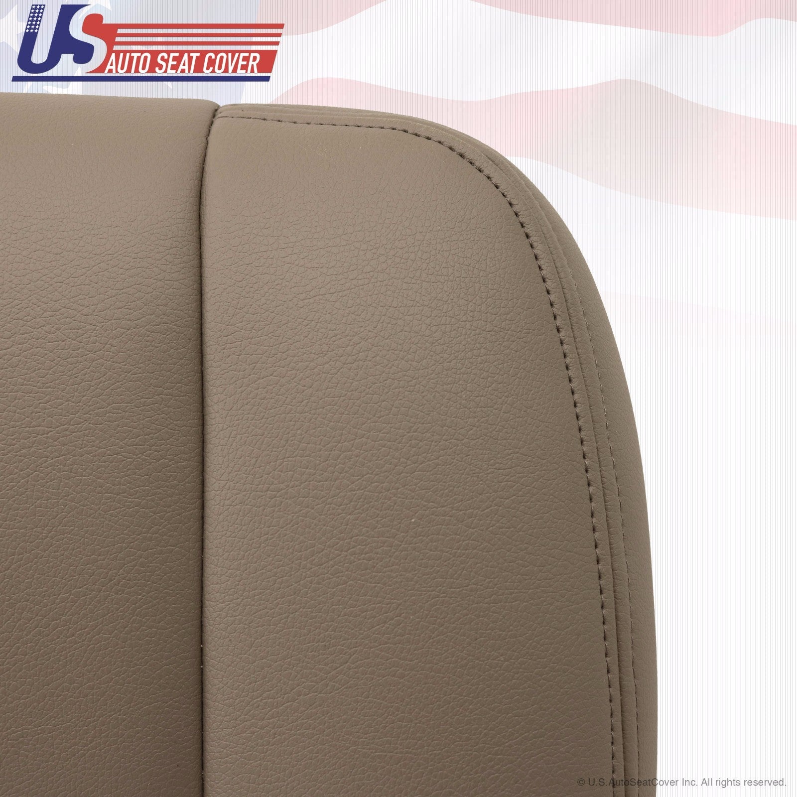 Fits 2001-2004 TOYOTA TUNDRA SEQUOIA Passenger Bottom Leather Seat Cover Tan