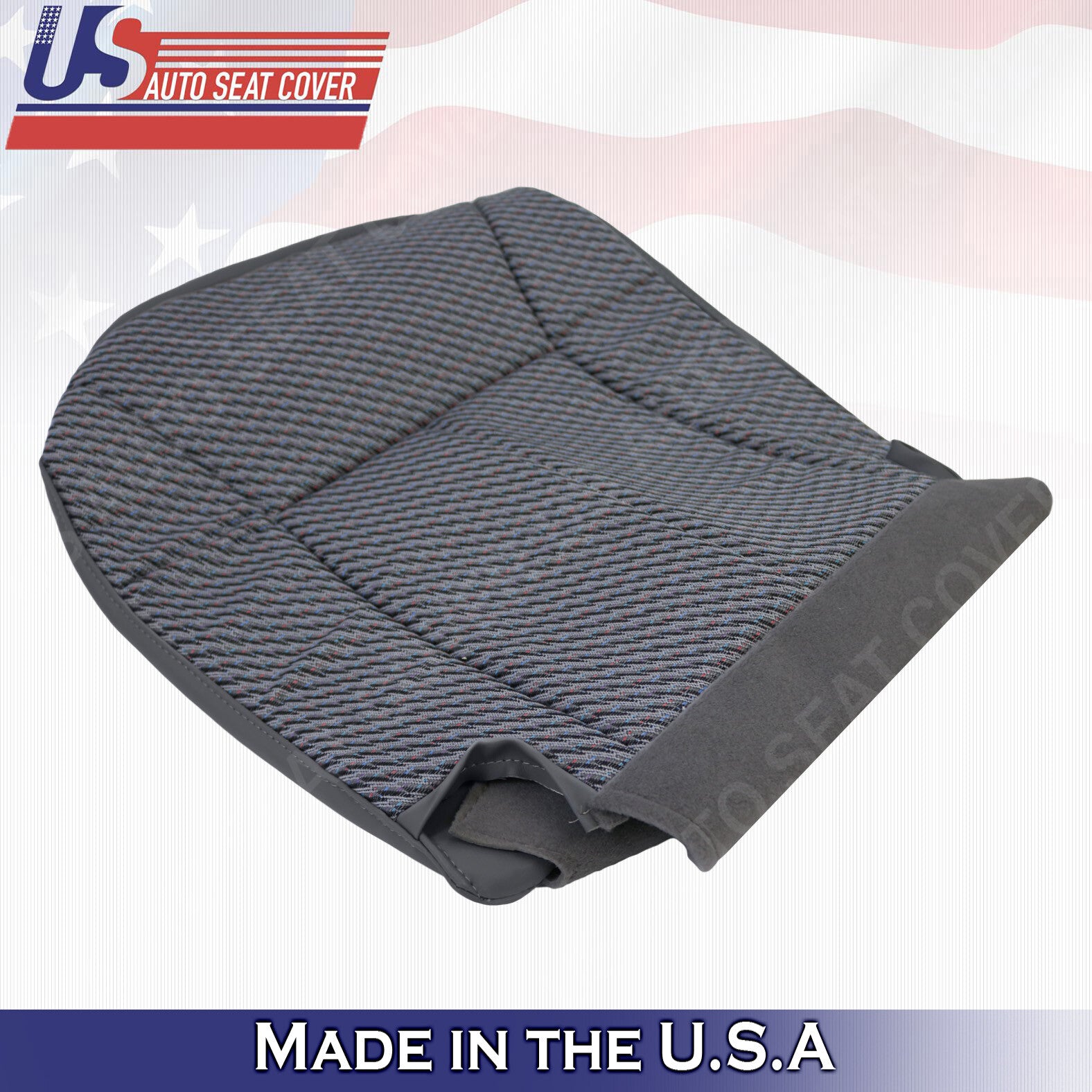 1999-2002 Fits Dodge Ram 1500 3500 WK TRUCK Driver Base Cloth Cover Dark Gray