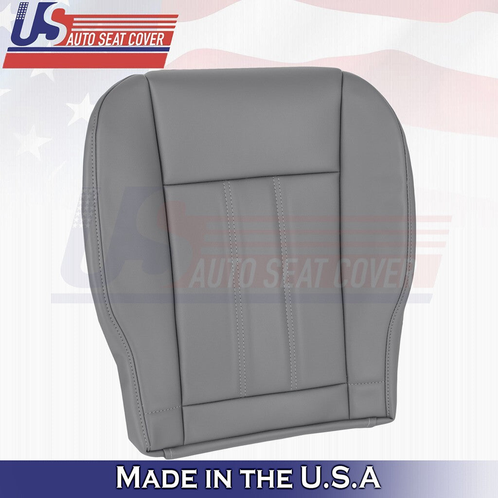 2008-2016 For Chrysler Town Country Driver Passenger Bottom Leather Cover Dark