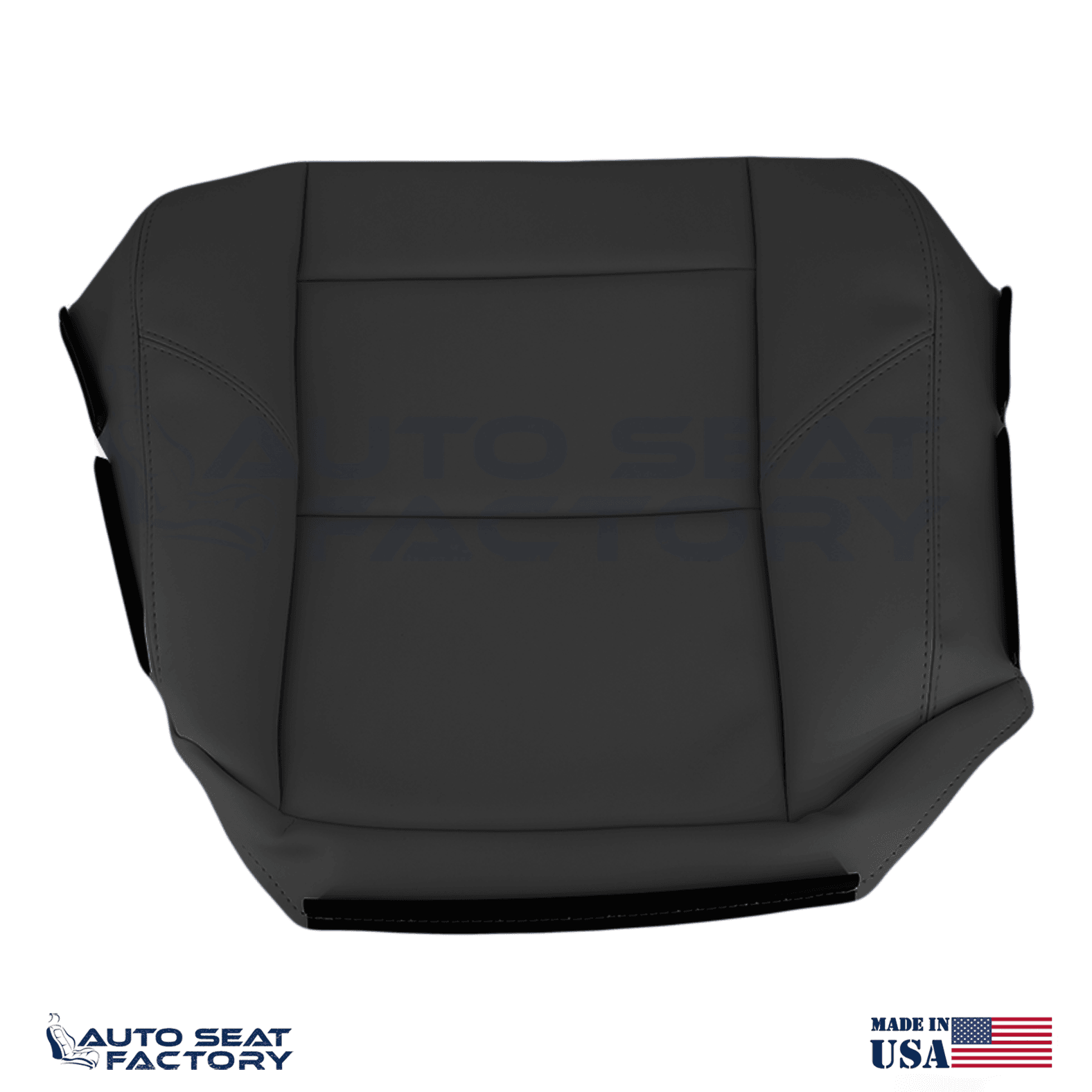 Replacement For 2007 -2010 Volvo C70 Left & Right Bottom Black Vinyl Seat Covers