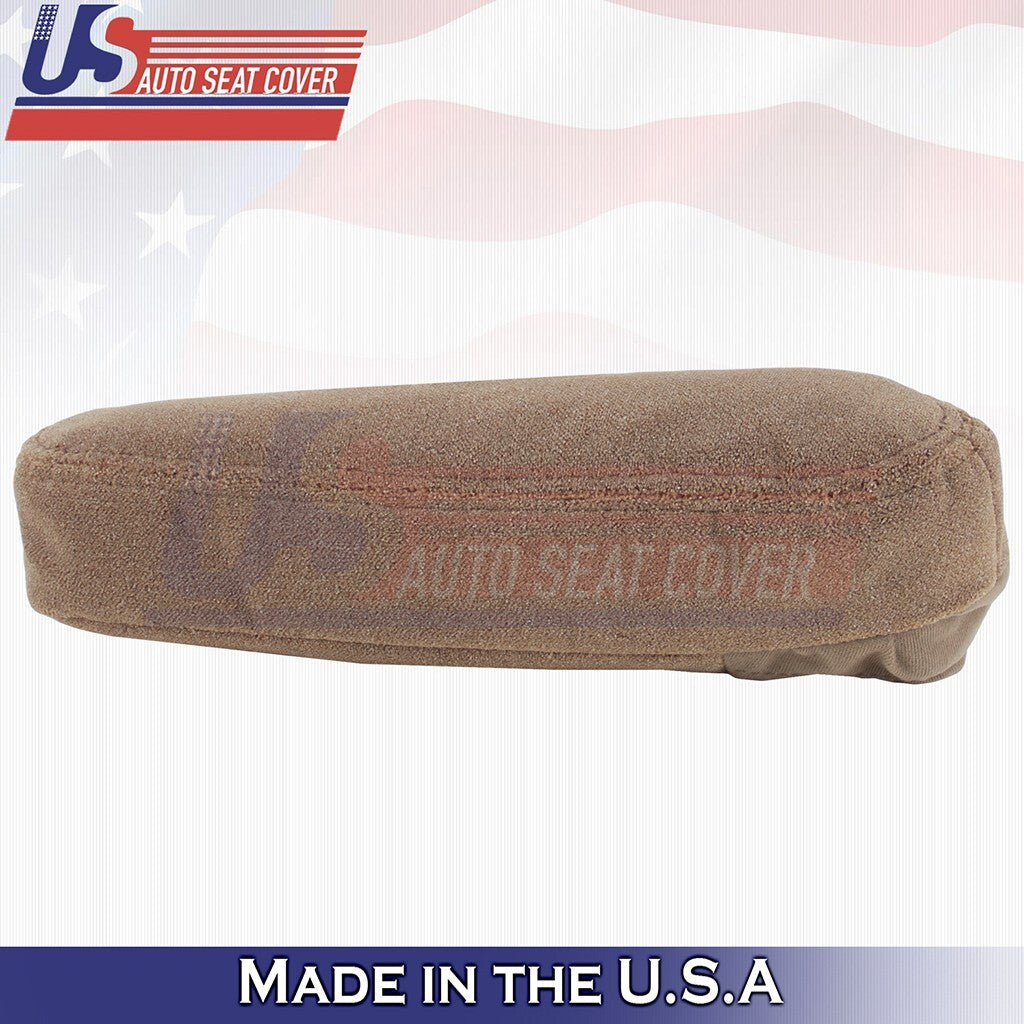 1999 For Chevy Silverado Driver Top/Bottom/Headrest/Armrest Cloth Cover Dk Tan