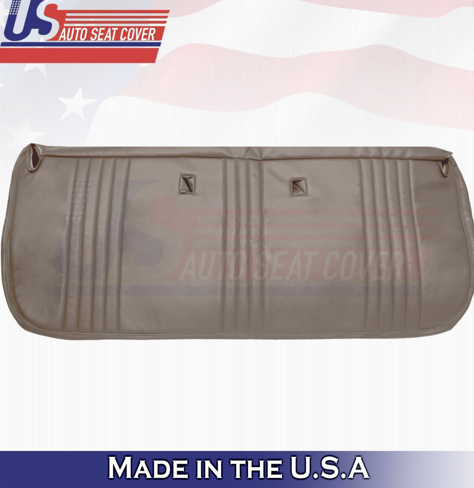 1997 For GMC Sierra C/K 1500 2500 3500 Front Bottom Bench Vinyl Seat Cover Tan