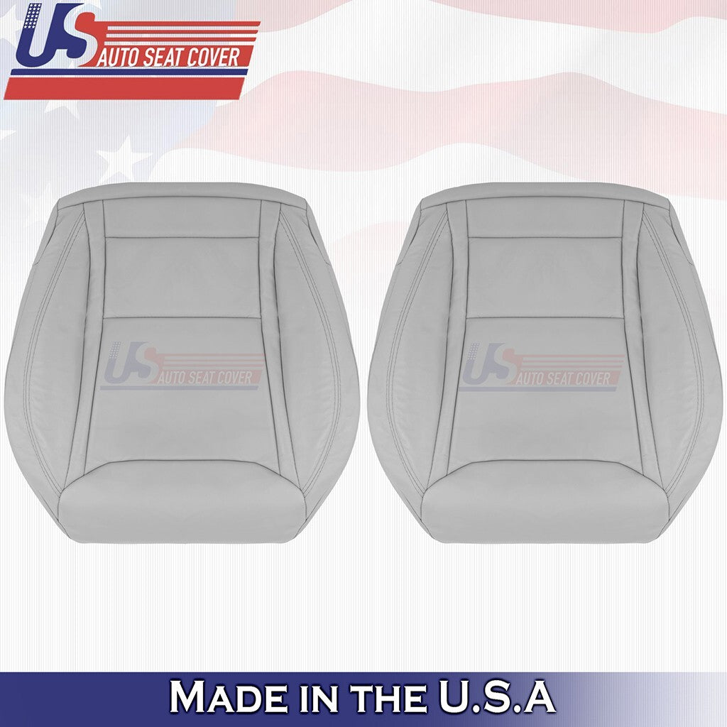 2012-2015 For Tesla Model S Driver & Passenger Bottoms Replacement Covers Gray