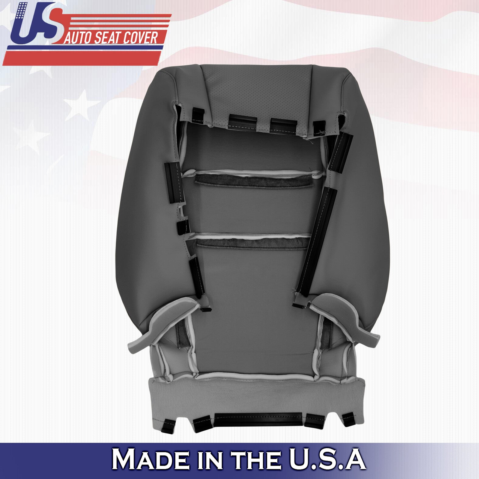 Driver & Passenger Tops Leather Covers Taupe For Acura RL 2005 2006 2007 2008