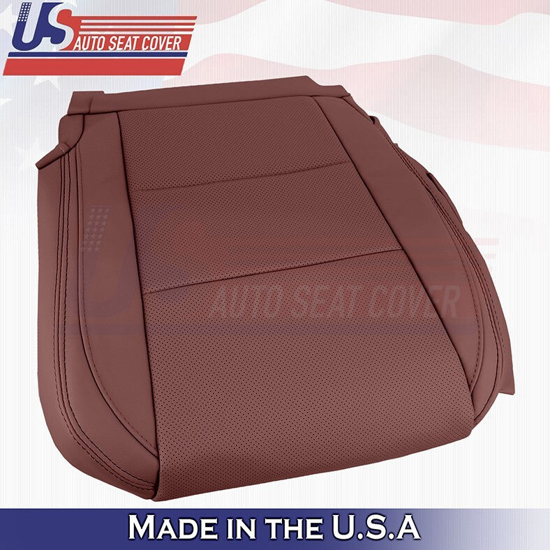 2013 to 2016 Fits Lexus GS350 Front Driver & Passenger Bottoms Leather Cover Red