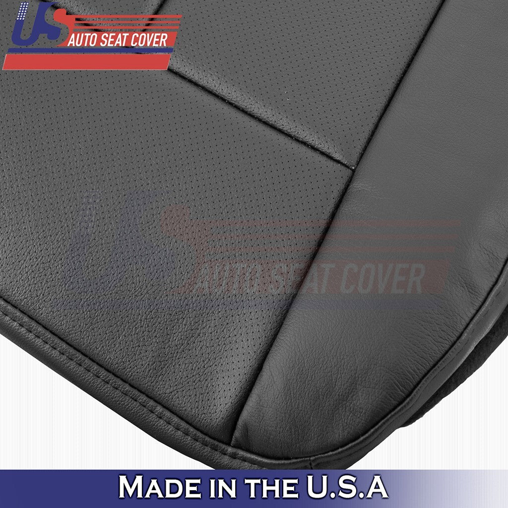 2015 2016 2017 Fits Ford Expedition Front Set Bottoms Leather Perf Cover Black