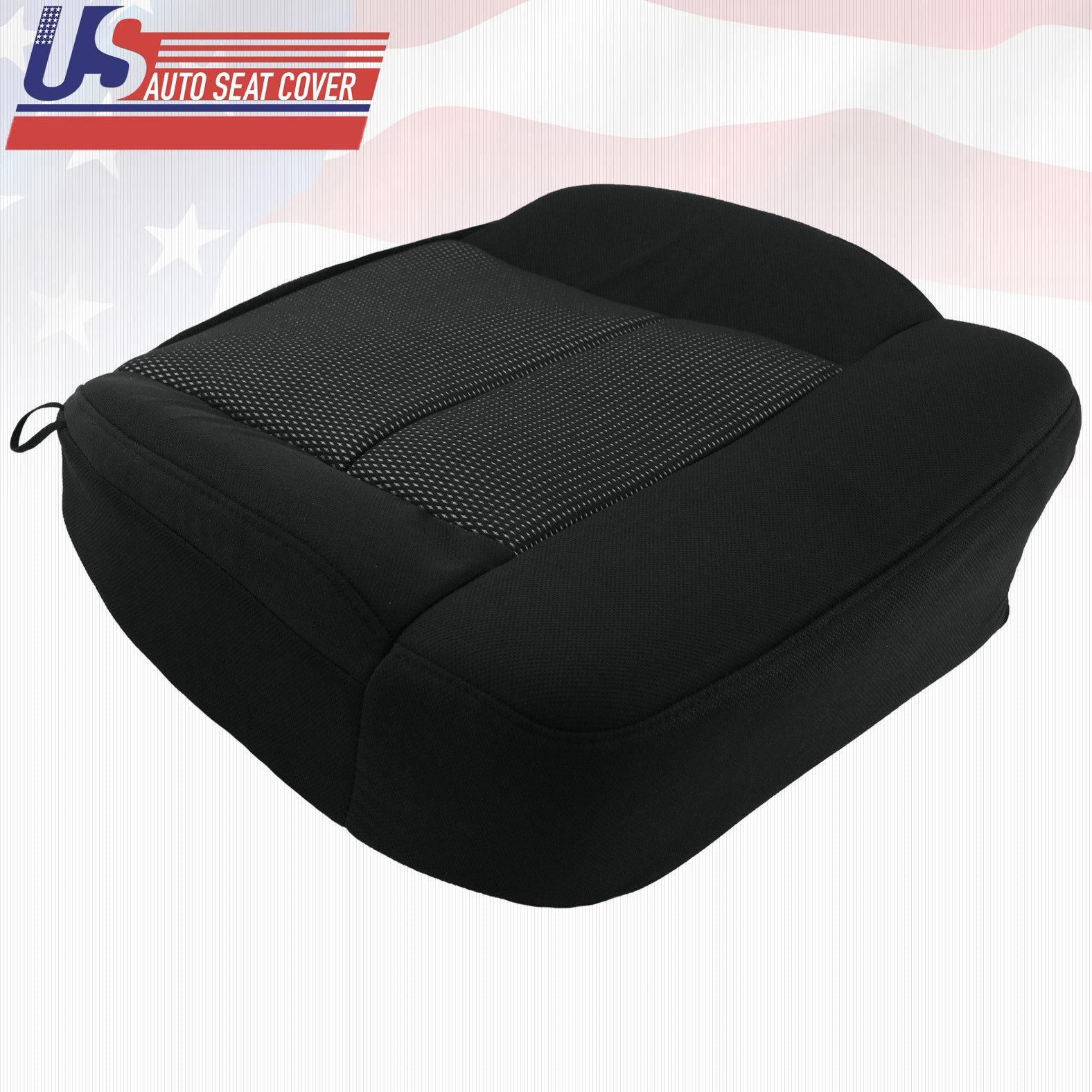 2004-2006 Fits Ford F150 Driver Bottom Cloth Replacement Seat Cover Black